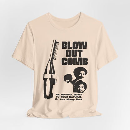 Blow Out Comb Shirt - Afrocentric Art by The Trini Gee