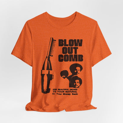 Blow Out Comb Shirt - Afrocentric Art by The Trini Gee