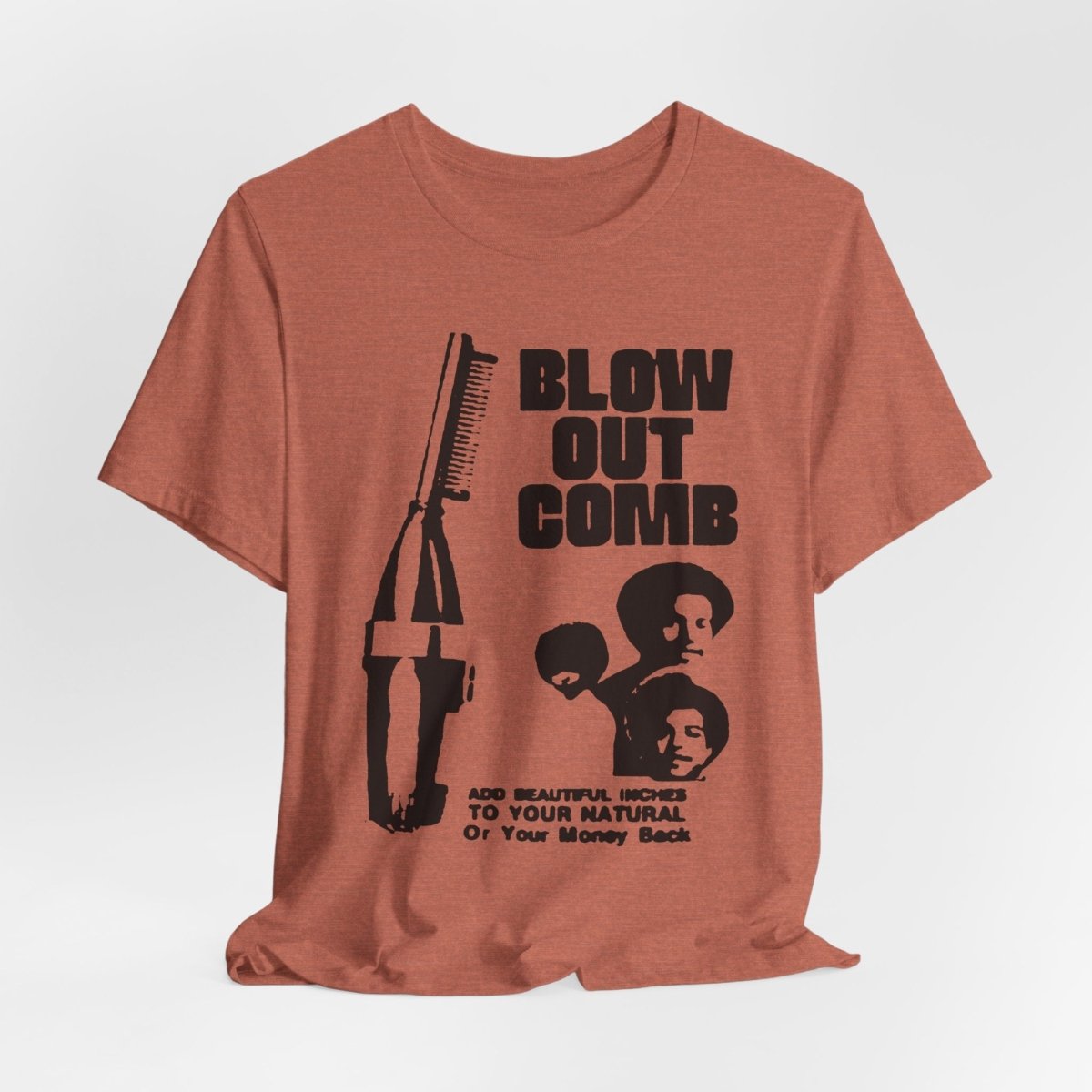 Blow Out Comb Shirt - Afrocentric Art by The Trini Gee