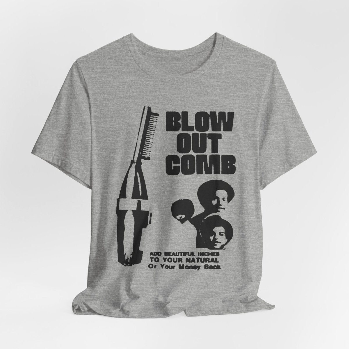 Blow Out Comb Shirt - Afrocentric Art by The Trini Gee
