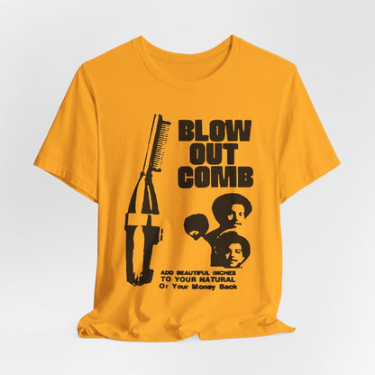 Blow Out Comb Shirt - Afrocentric Art by The Trini Gee
