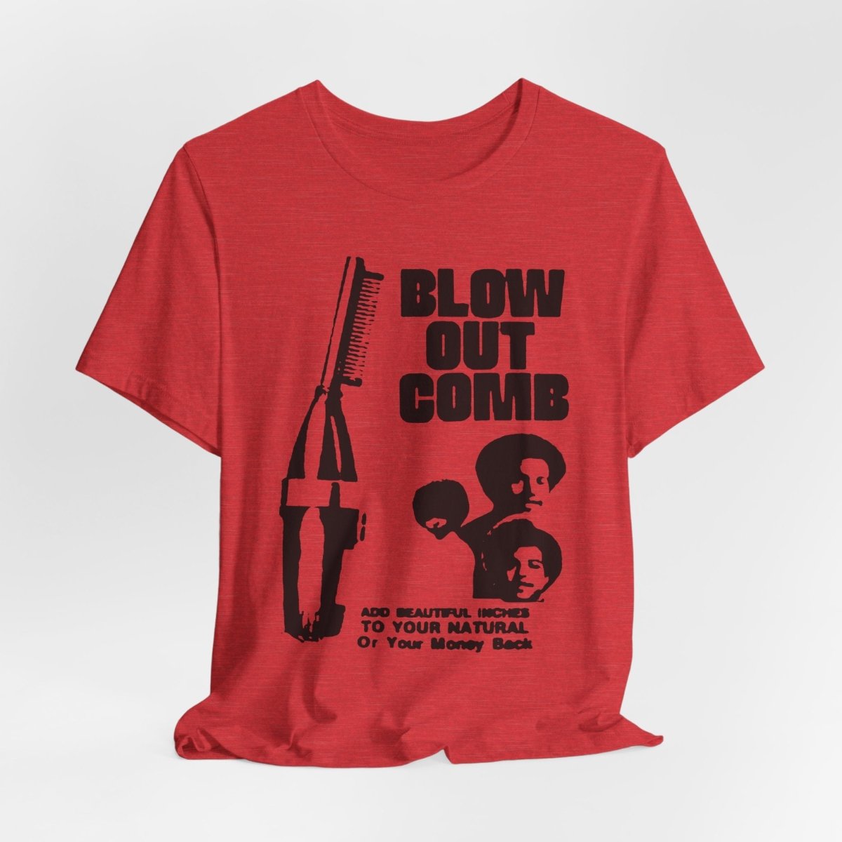 Blow Out Comb Shirt - Afrocentric Art by The Trini Gee