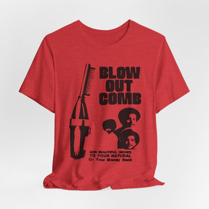 Blow Out Comb Shirt - Afrocentric Art by The Trini Gee