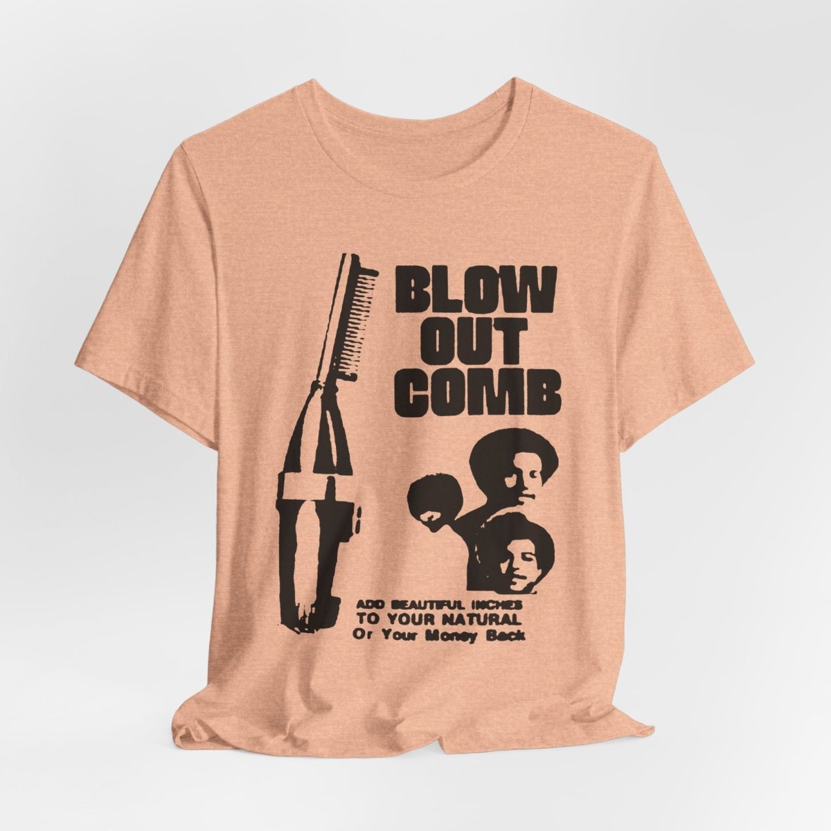 Blow Out Comb Shirt - Afrocentric Art by The Trini Gee