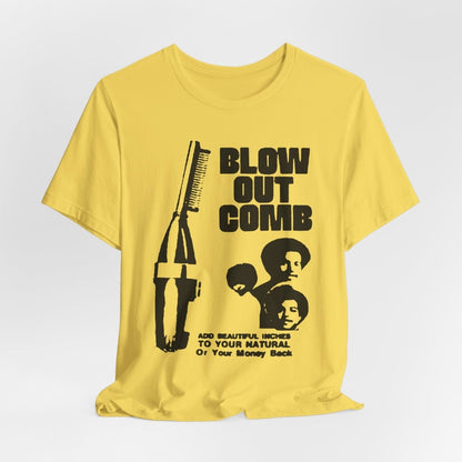 Blow Out Comb Shirt - Afrocentric Art by The Trini Gee