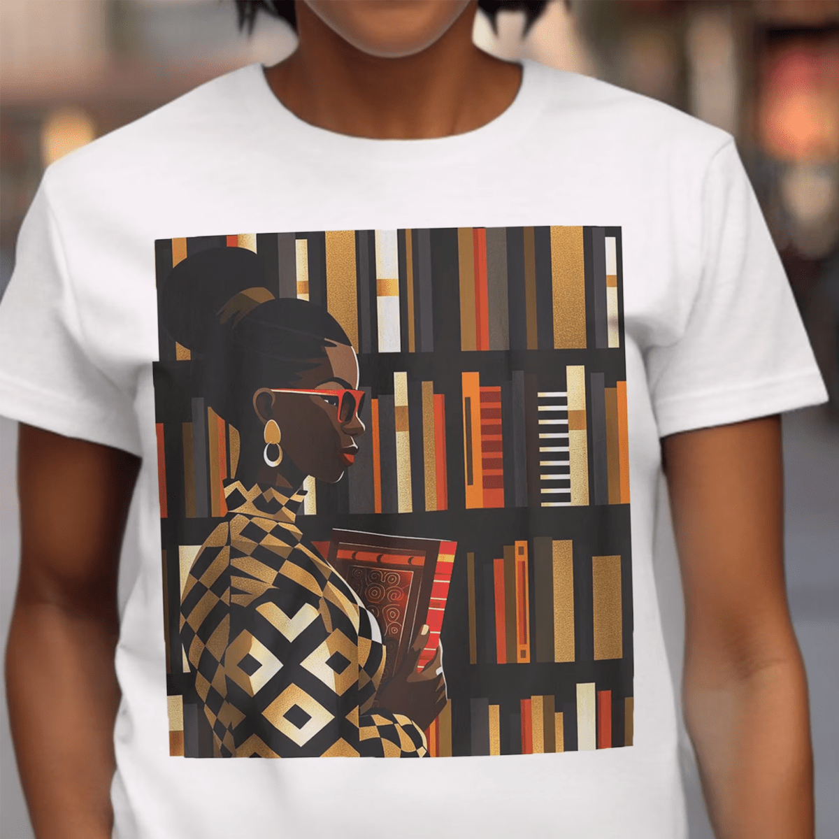 Book Girl Shirt - The Trini Gee