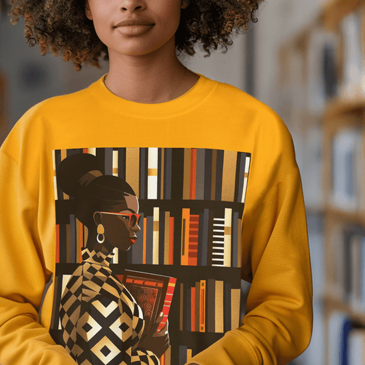 Book Girl Sweatshirt - The Trini Gee