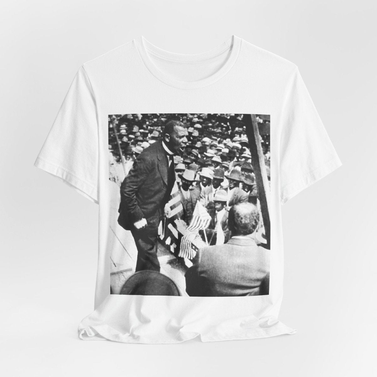 Booker T. Washington Speech Shirt - Afrocentric Art by The Trini Gee