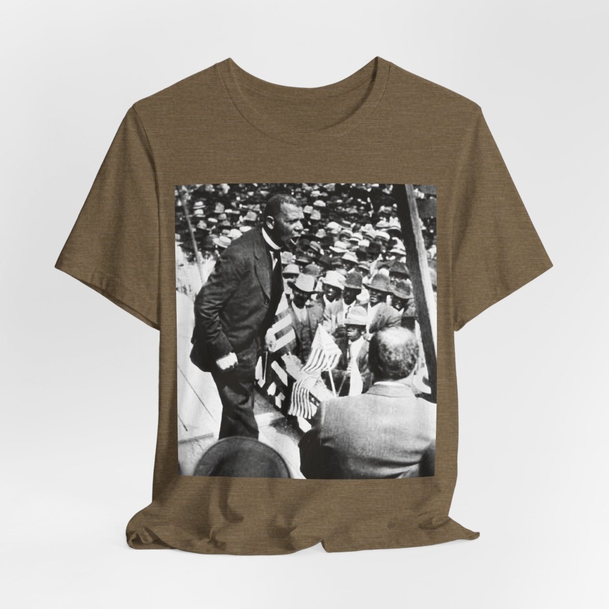 Booker T. Washington Speech Shirt - Afrocentric Art by The Trini Gee