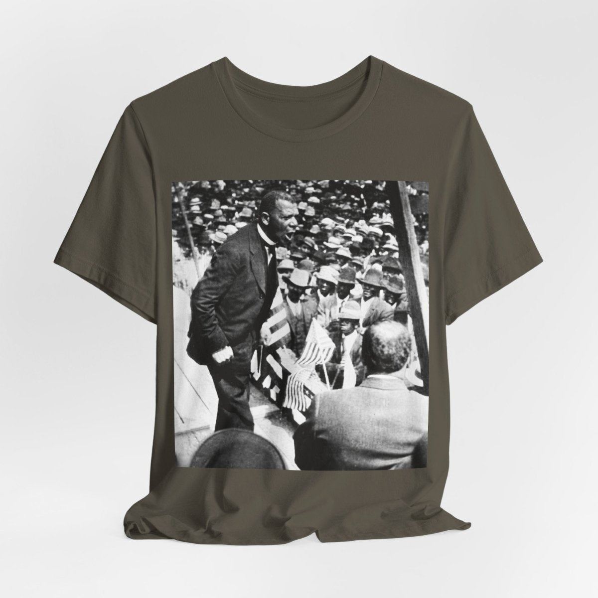 Booker T. Washington Speech Shirt - Afrocentric Art by The Trini Gee