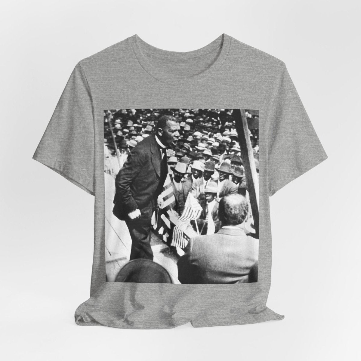 Booker T. Washington Speech Shirt - Afrocentric Art by The Trini Gee