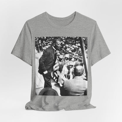 Booker T. Washington Speech Shirt - Afrocentric Art by The Trini Gee