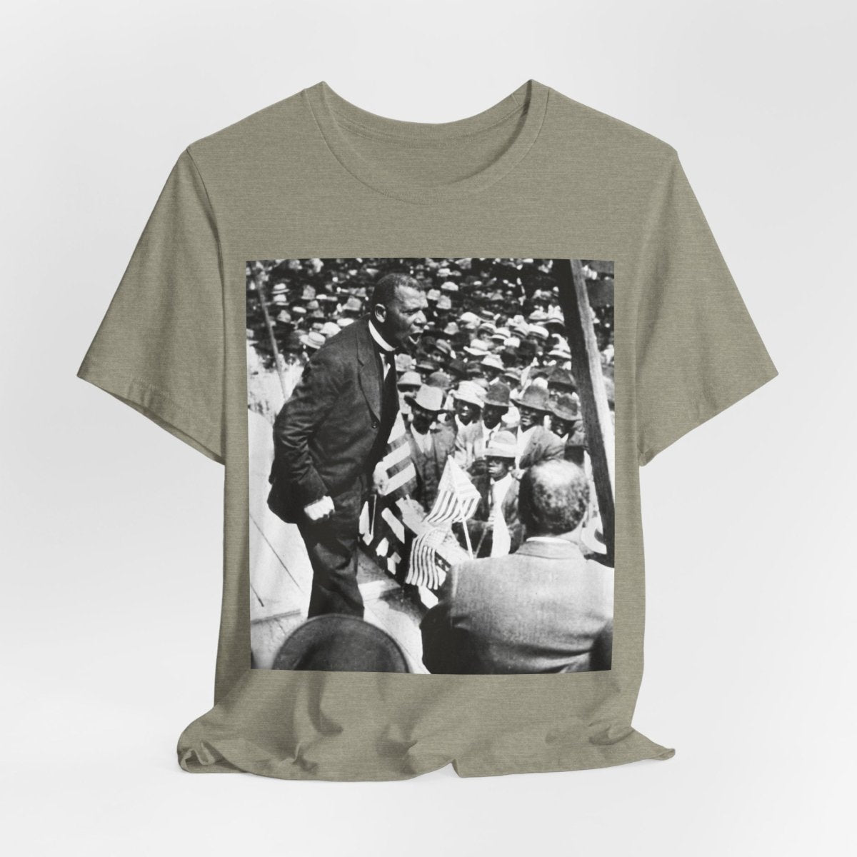 Booker T. Washington Speech Shirt - Afrocentric Art by The Trini Gee