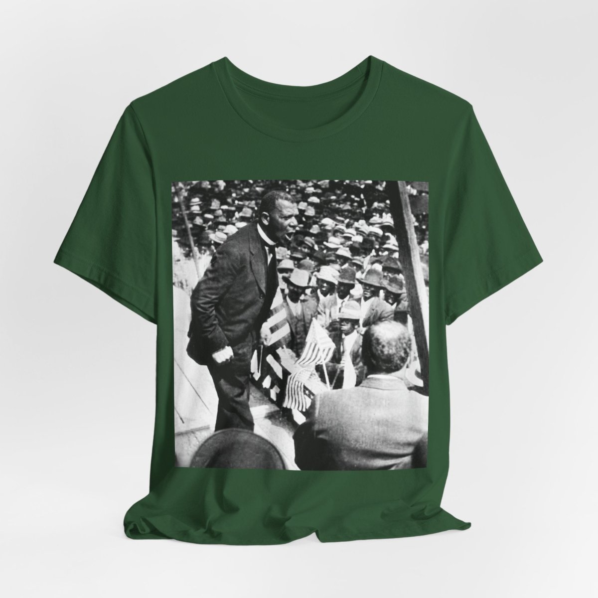 Booker T. Washington Speech Shirt - Afrocentric Art by The Trini Gee