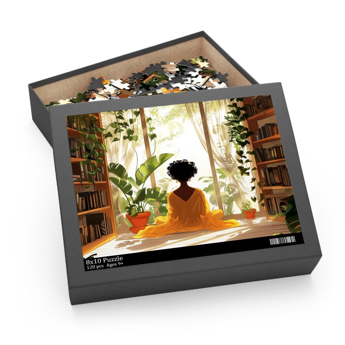 Books Plants Window Puzzle - The Trini Gee