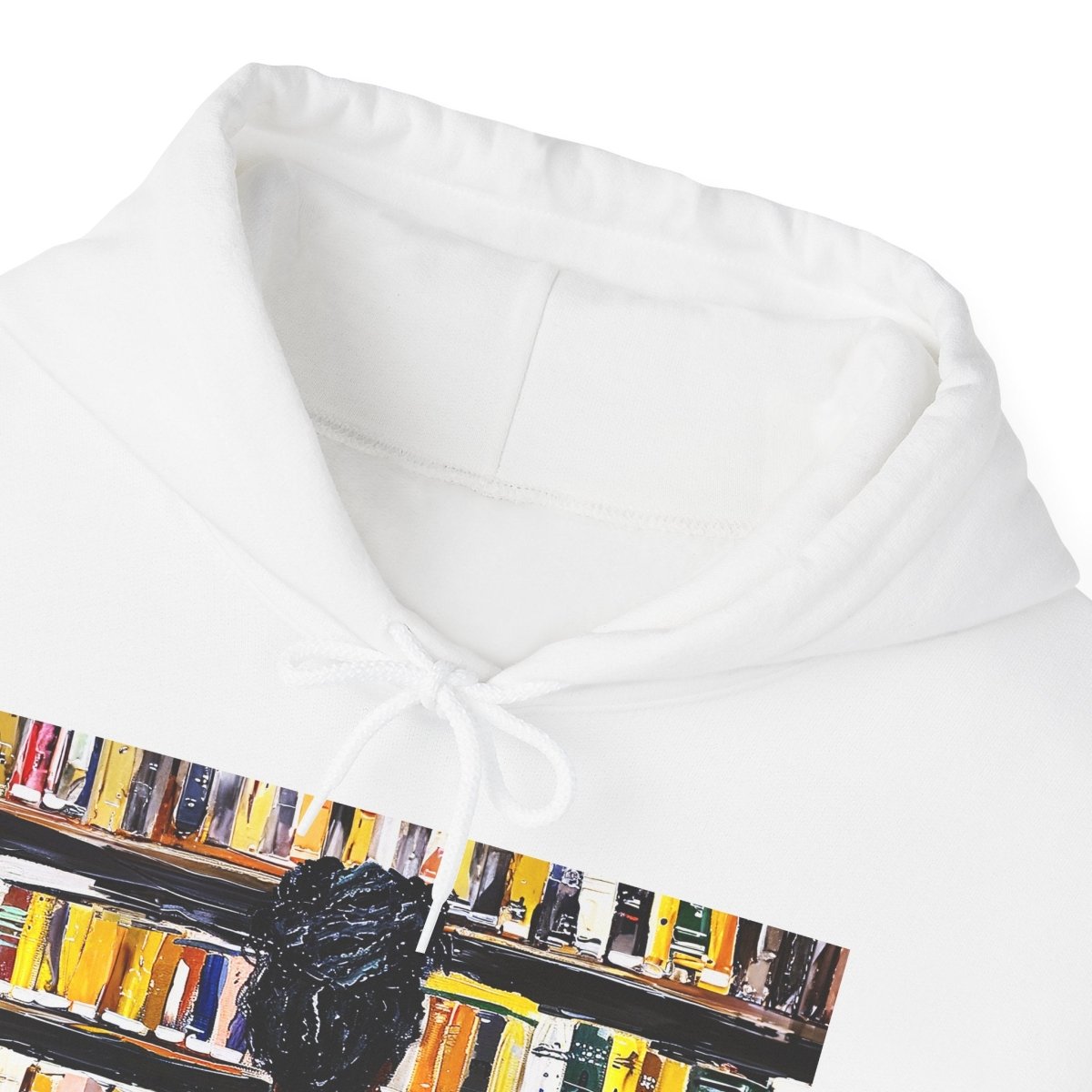 Bookstore Browse Hoodie - Afrocentric Art by The Trini Gee