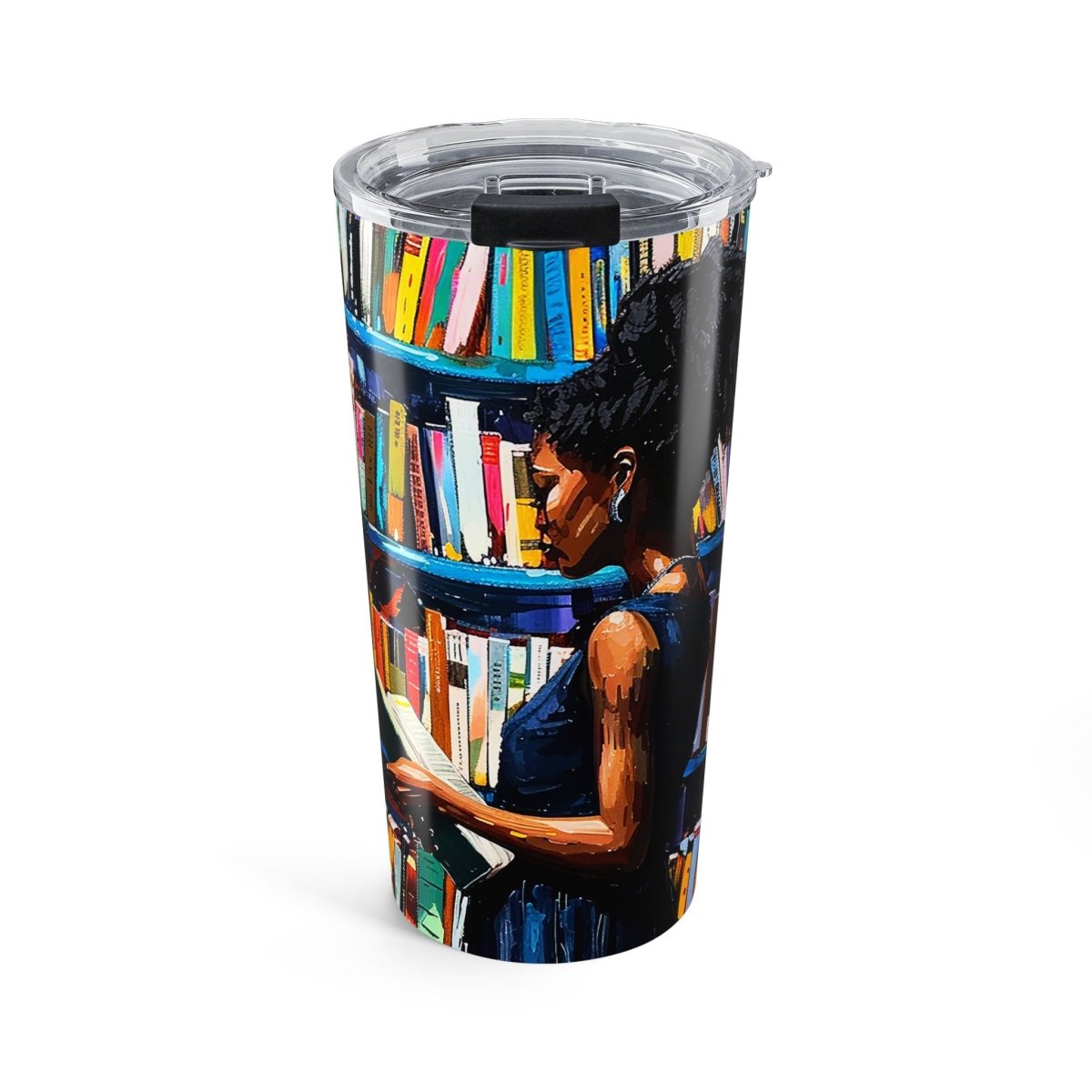 Bookstore Browse Tumbler - Afrocentric Art by The Trini Gee