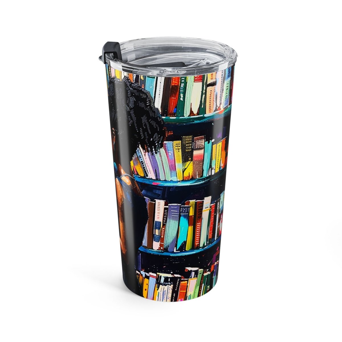 Bookstore Browse Tumbler - Afrocentric Art by The Trini Gee