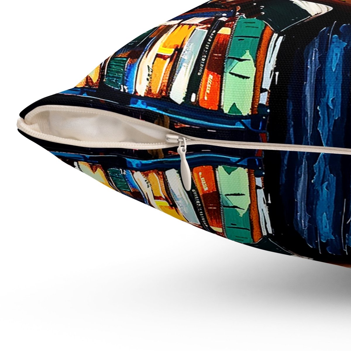 Bookstore Pillow - The Trini Gee