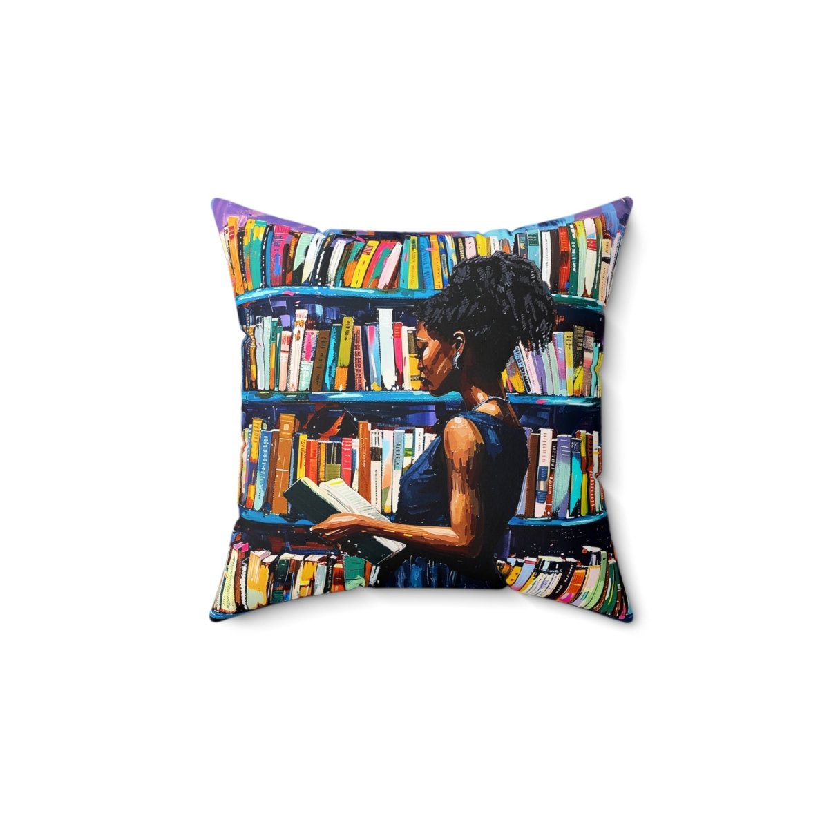 Bookstore Pillow - The Trini Gee