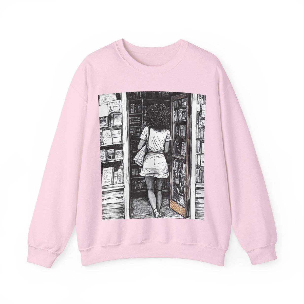 Bookstore Scene Sweatshirt - The Trini Gee