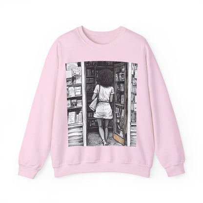Bookstore Scene Sweatshirt - The Trini Gee