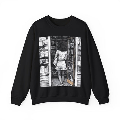 Bookstore Scene Sweatshirt - The Trini Gee