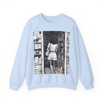 Bookstore Scene Sweatshirt - The Trini Gee