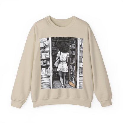 Bookstore Scene Sweatshirt - The Trini Gee
