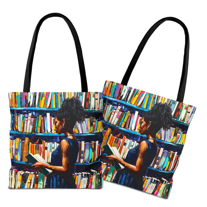 Bookstore Tote Bag - Afrocentric Art by The Trini Gee