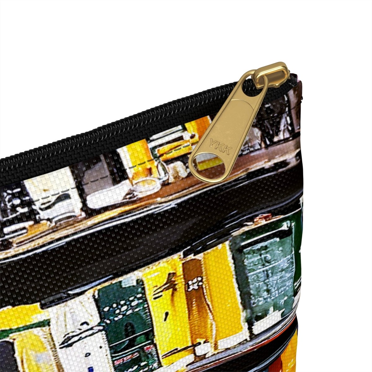 Bookstore Woman Pouch - Afrocentric Art by The Trini Gee