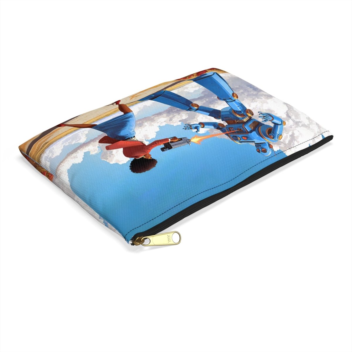 Bot Babe Battle Pouch - Afrocentric Art by The Trini Gee