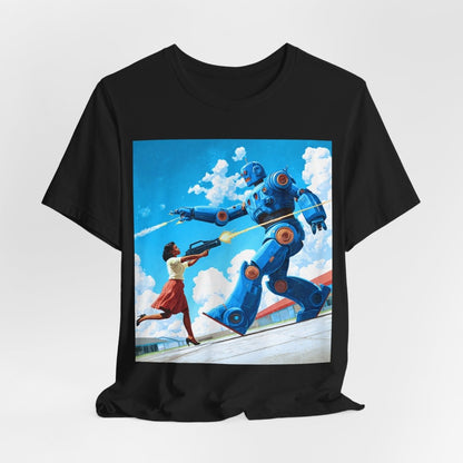 Bot Battle Ally Shirt - Afrocentric Art by The Trini Gee
