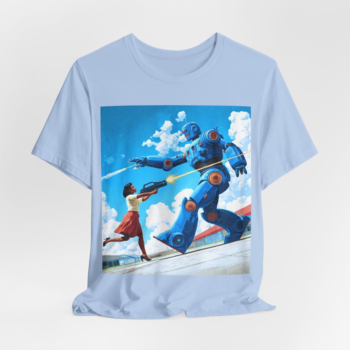 Bot Battle Ally Shirt - Afrocentric Art by The Trini Gee