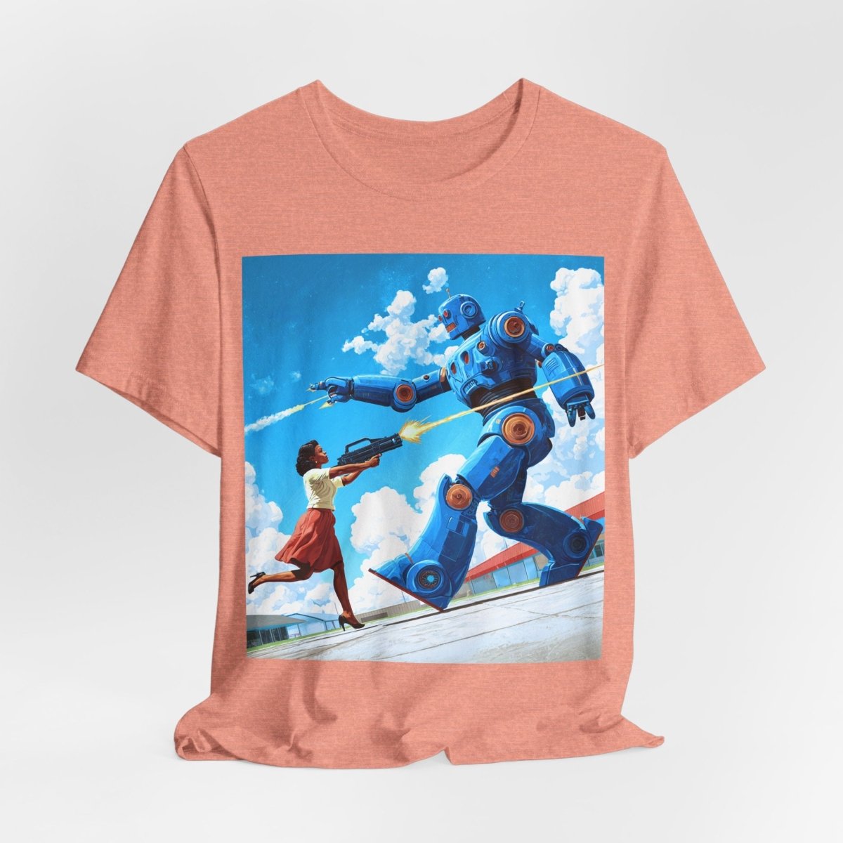 Bot Battle Ally Shirt - Afrocentric Art by The Trini Gee