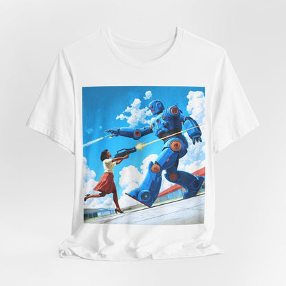 Bot Battle Ally Shirt - Afrocentric Art by The Trini Gee