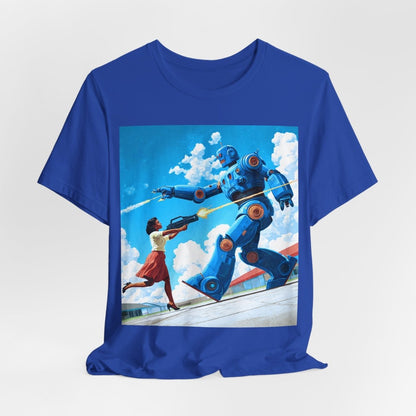 Bot Battle Ally Shirt - Afrocentric Art by The Trini Gee