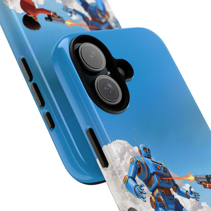 Bot Battle Babe Phone Case - Afrocentric Art by The Trini Gee