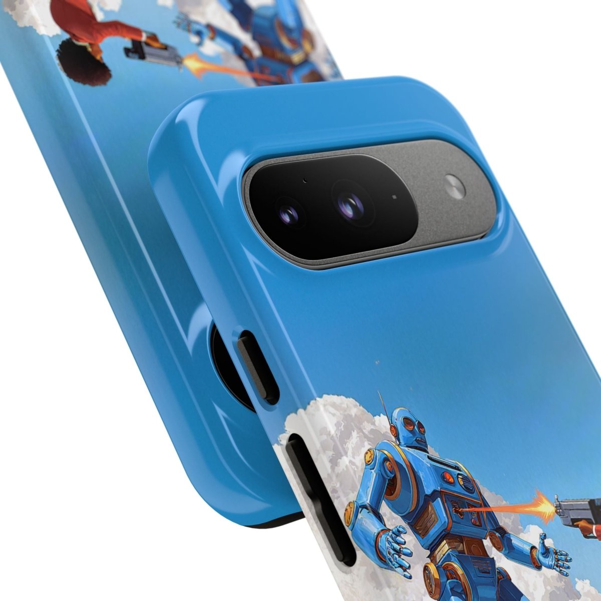 Bot Battle Babe Phone Case - Afrocentric Art by The Trini Gee