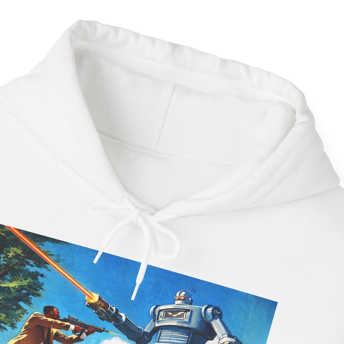 Bot Battle Hoodie - Afrocentric Art by The Trini Gee