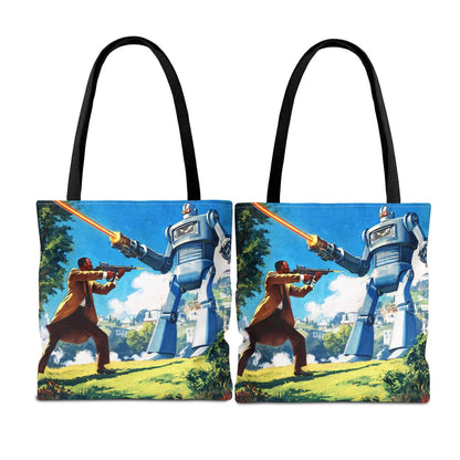 Bot Battle Tote Bag - The Trini Gee