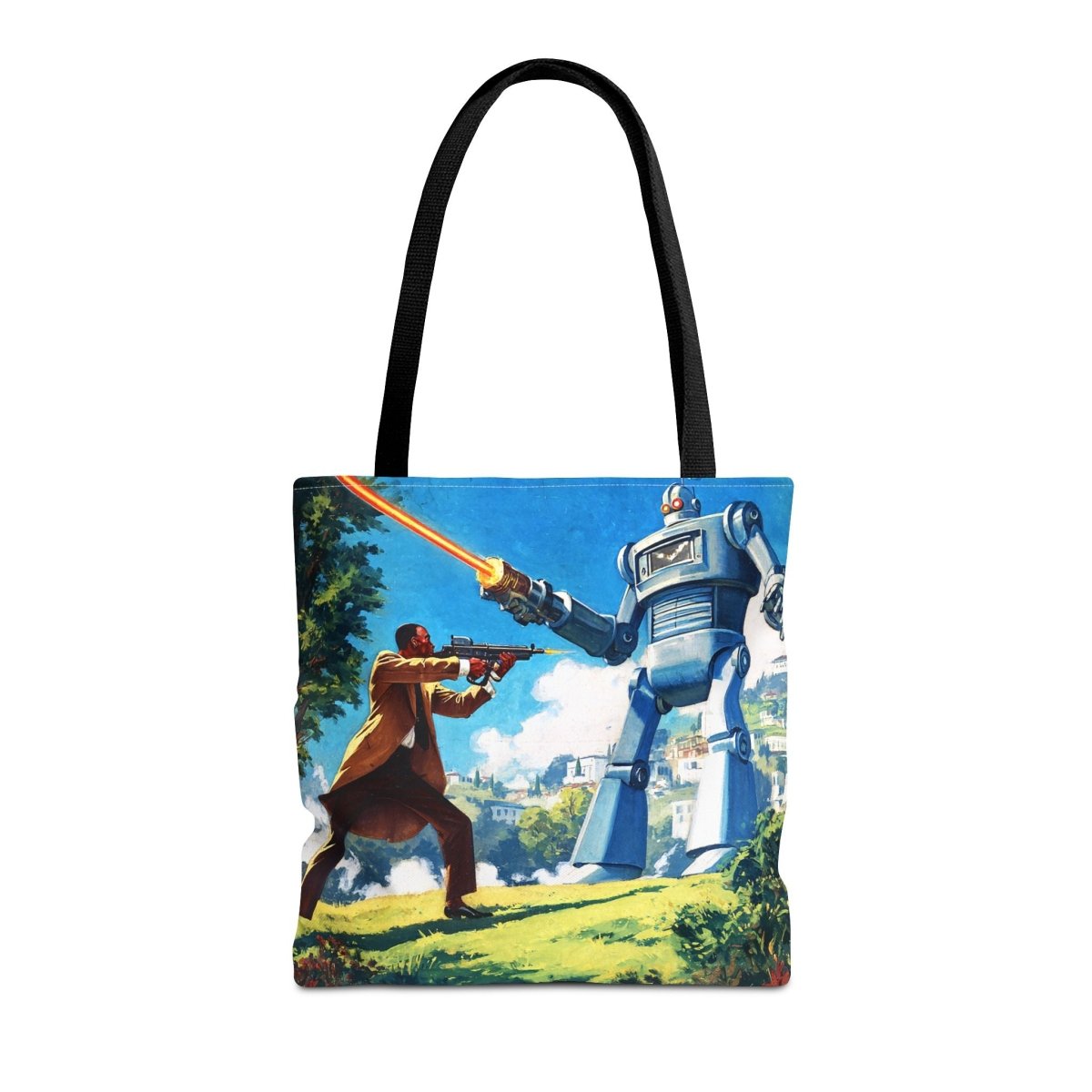 Bot Battle Tote Bag - The Trini Gee