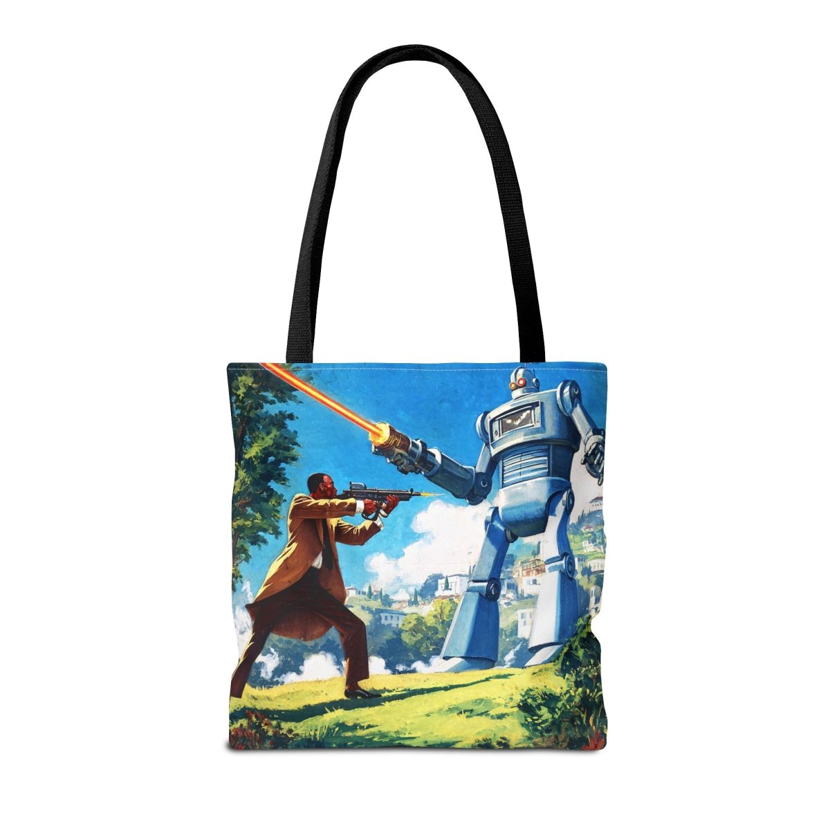 Bot Battle Tote Bag - The Trini Gee