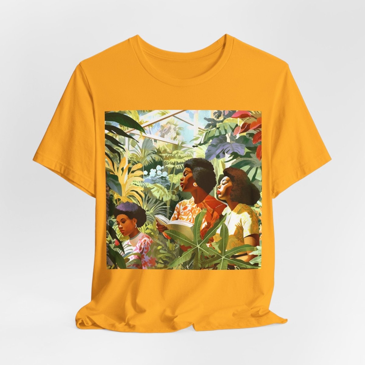 Botanical Garden Shirt - Afrocentric Art by The Trini Gee