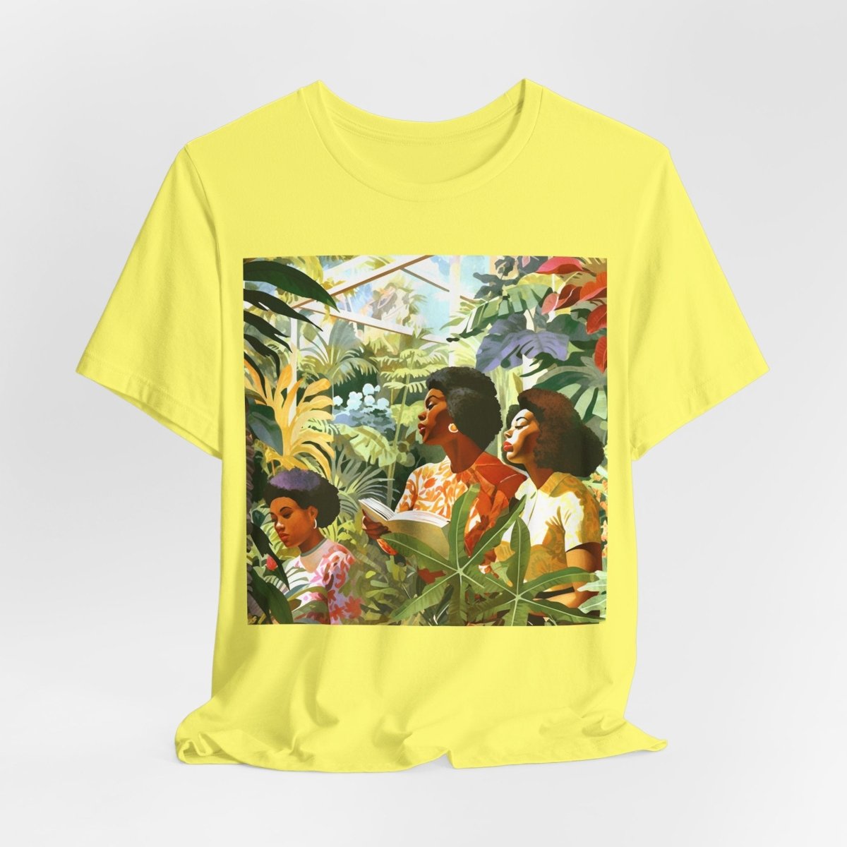 Botanical Garden Shirt - Afrocentric Art by The Trini Gee