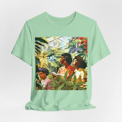 Botanical Garden Shirt - Afrocentric Art by The Trini Gee