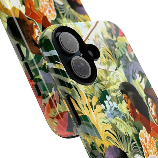 Botantical Garden Phone Case - Afrocentric Art by The Trini Gee