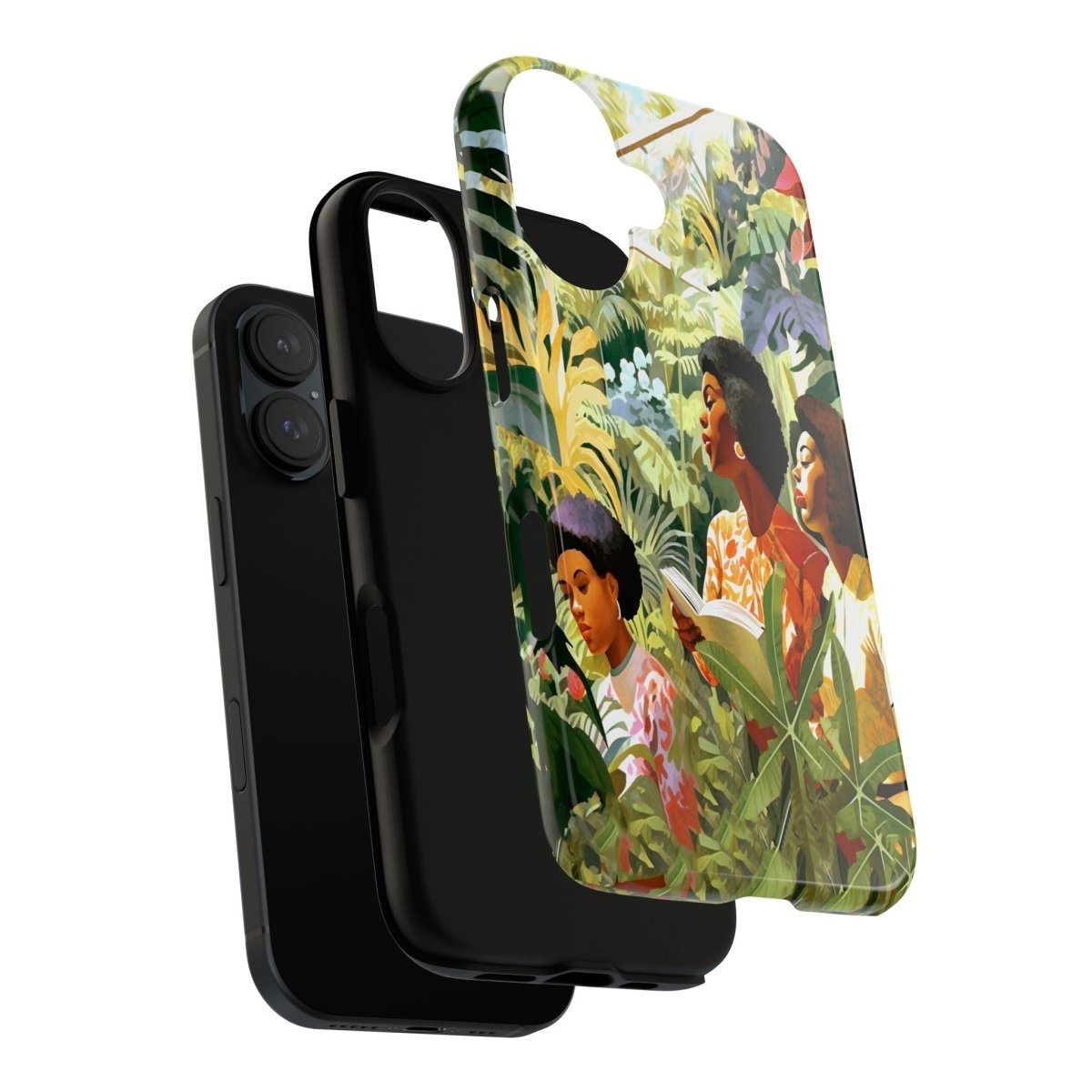 Botantical Garden Phone Case - Afrocentric Art by The Trini Gee