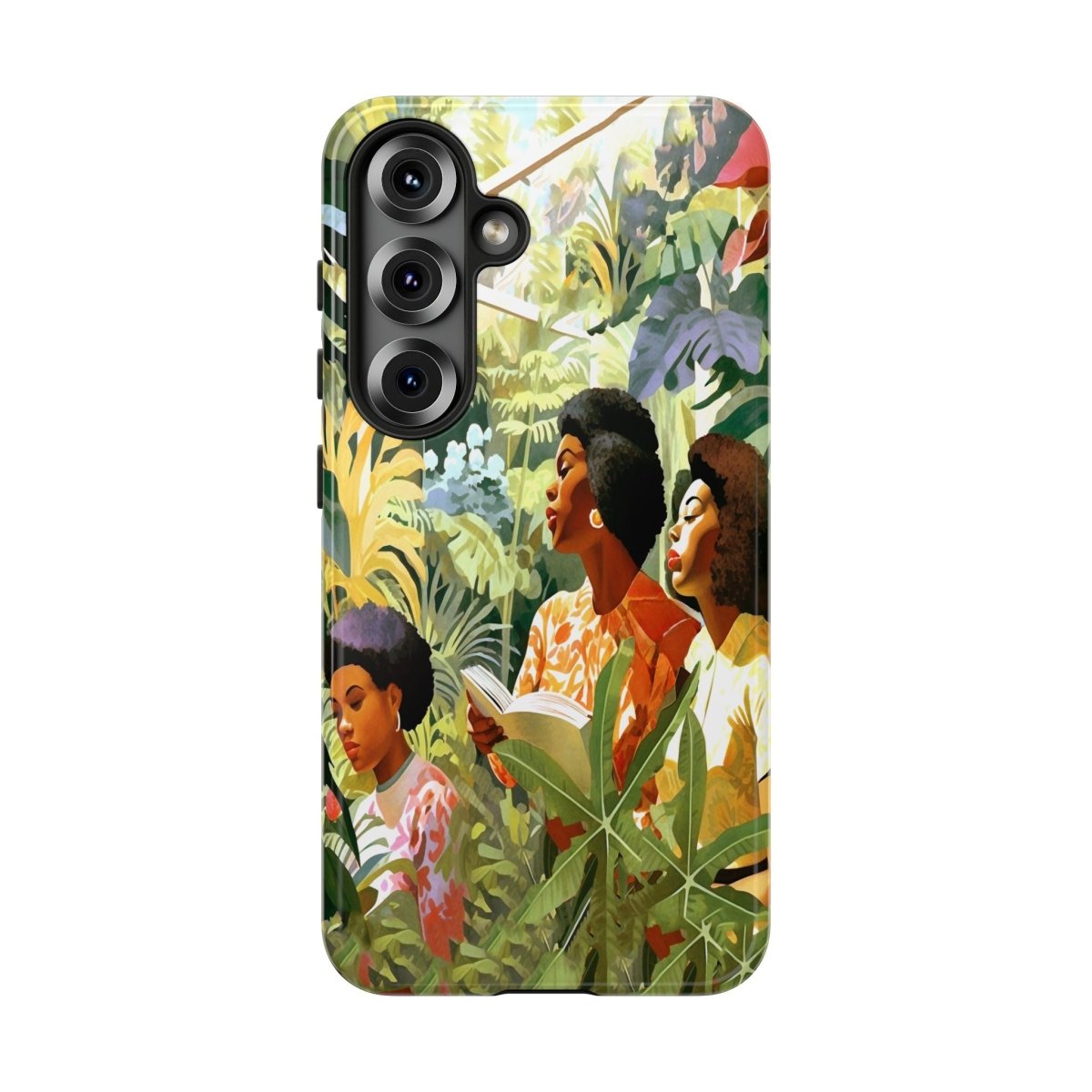 Botantical Garden Phone Case - Afrocentric Art by The Trini Gee
