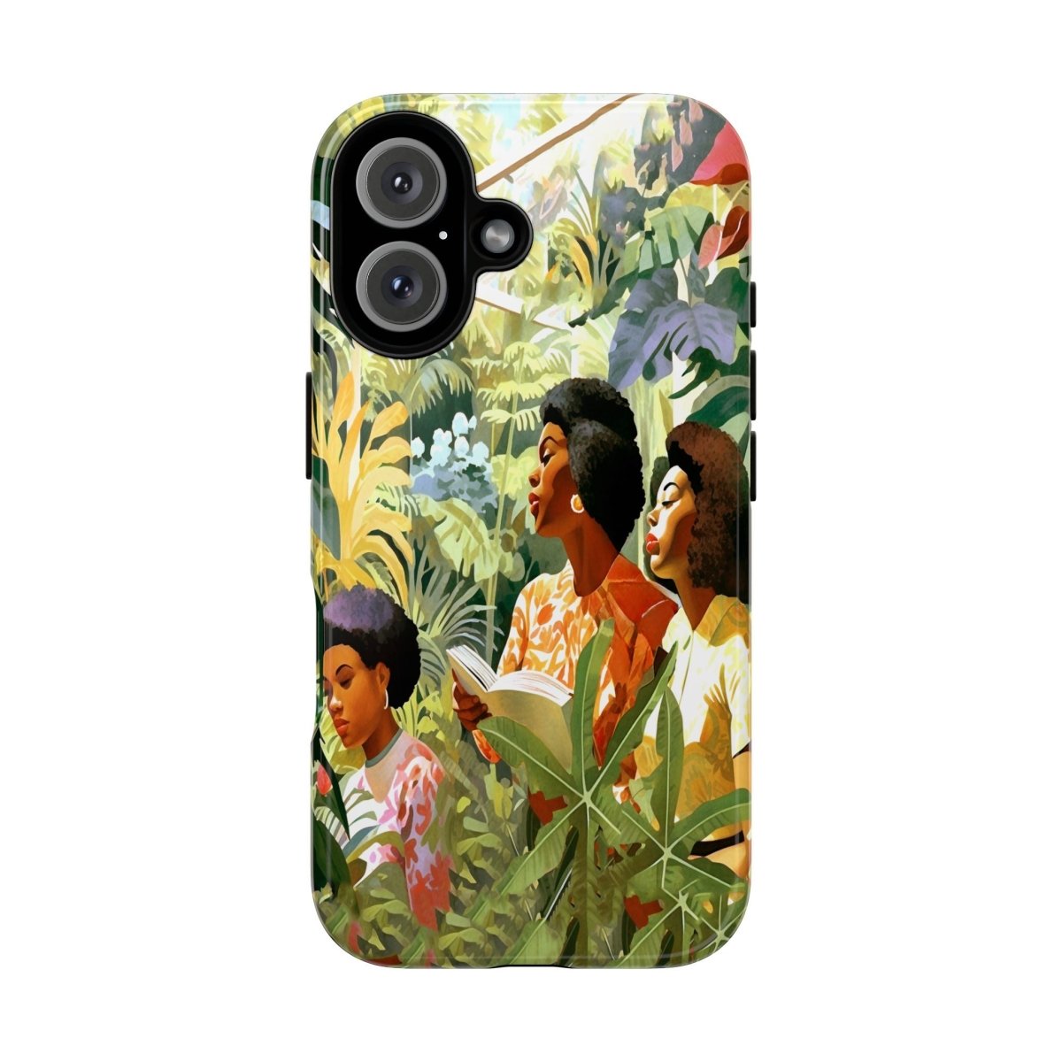 Botantical Garden Phone Case - Afrocentric Art by The Trini Gee